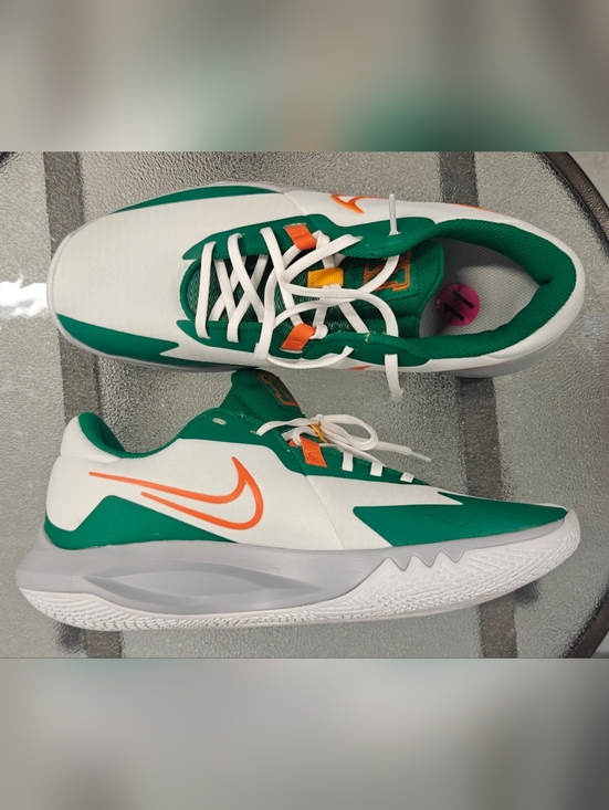 Size 11 - Nike Precision 6 FlyEase Malachite Safety Orange main image 8